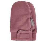 Sterntaler Fäustling ohne Daumen, gefüttert mit Microfleece, mit Klettverschluss - Mädchen Accessoires für Babys und Kleinkinder - warm und bequem - rosenholz, Gr. 0
