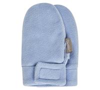 Sterntaler Fäustling ohne Daumen, gefüttert mit Microfleece, mit Klettverschluss - Unisex Accessoires für Babys und Kleinkinder - warm und bequem - samtblau, Gr. 0