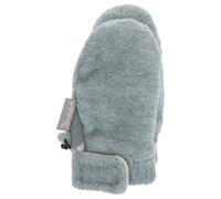 Sterntaler Fäustling ohne Daumen, gefüttert mit Microfleece, mit Klettverschluss - unisex Accessoires für Babys & Kleinkinder - warm und bequem - silber melange, Gr. 0