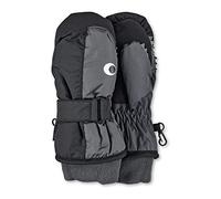 Sterntaler Fäustling Wal mit Daumen, Bündchen und Klettverschluss, wasserdicht (mit Thinsulate-Inlet) - unisex Accessoires für Babys & Kleinkinder - warm und funktional - dunkelgrau, Gr. 5