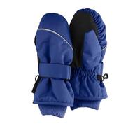 Sterntaler Fäustlinge aus Funktionsmaterial mit Daumen Unisex - Baby und Kinder Handschuhe gefüttert mit wärmendem Baumwollfleece, wasserabweisend -kobaltblau,2