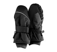 Sterntaler Fäustlinge aus Funktionsmaterial mit reflektierendem Detail Unisex - Baby und Kinder Handschuhe wasserdicht mit wärmendem Futter - dunkelgrau, 5