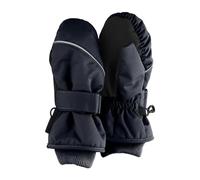 Sterntaler - Kid's Fäustlinge Waterproof mit Reissverschluss - Handschuhe, Gr. XS 2, blau/schwarz (Marine)