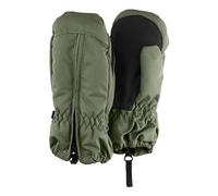 Sterntaler Fäustlinge Ripps wasserdicht - Baby Winterhandschuhe mit Reißverschluss & Thinsulate-Futter - Unisex Handschuhe mit Daumen & rutschfester Handfläche, mattgrün, Größe 5