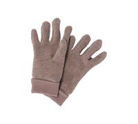 Sterntaler Unisex Kinder Fingerhandschuhe aus Microfleece, mit Elastischem Bündchen Handschuh, Braun Melange, 2