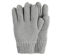 Sterntaler Baby Unisex Fingerhandschuhe Kinder Strick-Fingerhandschuh Handschuh meliert - Fingerhandschuhe - gefüttert mit Fleece - hellgrau, 5