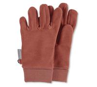 Sterntaler Unisex Kinder Fingerhandschuhe aus Microfleece, mit Elastischem Bündchen, Braun, 6