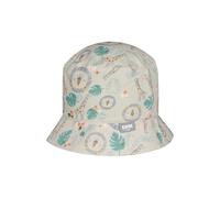 Sterntaler Fischerhut Safari - Baby- & Kinder Fischerhut aus Bademodenstoff mit Safari-Muster, UV-Schutz 50+, Beige, Größe 53