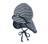 Sterntaler Flapper für Jungen mit Nackenschutz, Sternchen-Klettverschluss und Streifenmotiv