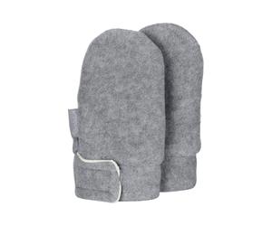 Sterntaler Fleece-Fäustlinge 0 grau