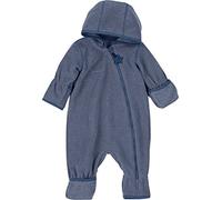 Sterntaler Fleece-Overall Fleece blau Größe 80