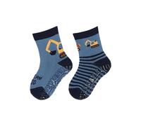 Sterntaler Fliesenflitzer AIR Doppelpack Baufahrzeuge mittelblau - Junge - Gr. Babymode (6 - 24 Monate)