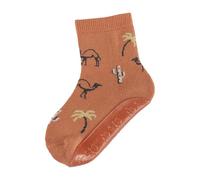 Sterntaler Fli Fli AIR Kamel - Unisex Fliesen Flitzer mit Motiv - Stoppersocken Baby mit Innenfrottee im Sohlenbereich - Baby und Kinder Strümpfe mit Anti-Rutsch-Sohle, rost, Größe 26