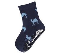 Sterntaler Fli Fli AIR Kamele - Fliesen Flitzer Unisex - Stoppersocken mit rutschfester Sohle - Fliesensocken mit Motiven - marine, 28