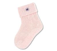 Sterntaler Baby - Mädchen Fliesen Socken Baby Fli Fli Umschlag Wolle, Rosa, 24