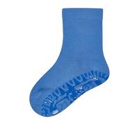 Sterntaler Fliesen Flitzer SOFT uni - Baby- und Kinder Fliesen Flitzer Soft uni, mit Innenfrottee, durchbrochene Anti-Rutsch-Sohle, luftdurchlässig, angenehmes Fußklima, Königsblau, Größe 22