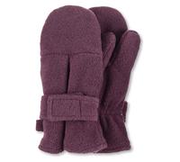 Sterntaler Unisex Kinder Fäustlinge mit Daumen aus Microfleece, Elastischer Einsatz und Klettverschluss, Rosa, 1