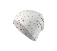 Sterntaler Slouch-Beanie Herzen ecru - Mädchen - Gr. 51 cm