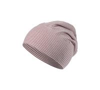 Sterntaler Slouch-Beanne GOTS – Babymütze gestreift rosa Größe 45