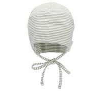 Sterntaler Baby Unisex Beanie Baby GOTS Beanie Mütze - Beanie Baby, Kinderbeanie, Babymütze - aus Baumwolle mit Bindeband - grün, 35