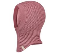 Sterntaler GOTS Schalmütze aus Bio-Baumwolle mit Baumwollfleece-Futter - Mädchen - warme Schalmütze für Baby und Kinder, beerenrosa, Größe 55