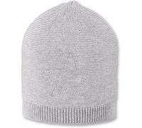 Sterntaler GOTS Strickmütze hellgrau mel.