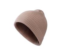 Sterntaler GOTS Strickmütze Rippe - Baby Mütze aus Bio -Baumwolle mit Umschlag - Weiche Strickmütze für Babys im Rippenmuster - samtrosa, 49