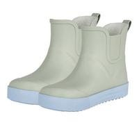 Sterntaler Gummistiefel 2-farbig - Baby- und Kinder Stiefel kurz aus SEBS, ungefüttert, mit Sterntaler Logo, Eukalyptus, Größe 23