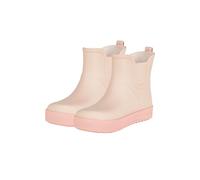 Sterntaler Gummistiefel 2-farbig - Baby- und Kinder Stiefel kurz aus SEBS, ungefüttert, mit Sterntaler Logo, Zartrosa, Größe 31
