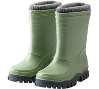 Sterntaler Jungen Unisex Kinder herausnehmbarem Innenschuh Gummistiefel, steingrün, 25 EU