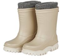Sterntaler Jungen Unisex Kinder Uni gefüttert Gummistiefel, beige, 23 EU