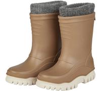 Sterntaler Jungen Unisex Kinder Uni gefüttert Gummistiefel, lehmbraun, 25 EU