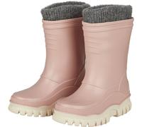 Sterntaler Gummistiefel uni gefüttert - Mädchen Kinder Regenstiefel mit herausnehmbarem Innenschuh - warme, wasserdichte Kinderstiefel - Matsch- und Regenschuhe, zartrosa, Größe 25