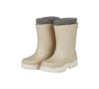 Sterntaler Jungen Unisex Kinder Uni gefüttert Gummistiefel, beige, 23 EU