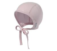 Sterntaler Häubchen für Mädchen mit Bindeband, Alter: ab 0 Monate, Größe: 35, Rosa