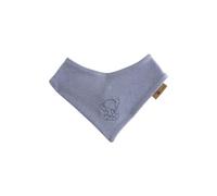 Sterntaler Halstuch Elefant Unisex - wärmendes Dreieckstuch Baby aus Strickware für Jungen und Mädchen, mit Klettverschluss, doppellagig - samtblau, 1