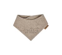 Sterntaler Halstuch aus weichem Jersey mit Eisbär-Stickmotiv, gefüttert, mit Klettverschluss - Unisex Accessoires für Babys und Kleinkinder - bequem, elastisch und stilvoll - braun melange, Gr. 1