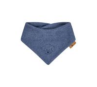 Sterntaler Halstuch aus weichem Jersey mit Hund-Stickmotiv, gefüttert, mit Klettverschluss - Jungen Accessoires für Babys und Kleinkinder - weich, elastisch und stilvoll - blau melange, Gr. 1
