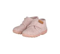 Sterntaler Hausschuhe uni - Unisex Hausschuhe aus Wollfilz - Baby und Kinder Hüttenschuh mit rutschfester Sohle - Kindergarten Pantoffeln mit Klettverschluss