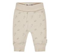 Sterntaler Hose aus Baumwolljersey mit Blumenprint - Mädchen - mit Komfortbund und weichem Beinbündchen - naturfarben, Größe 80