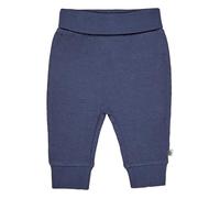 Sterntaler Hose aus Rippjersey - Bequeme Babyhose mit weichem Hosenbund und Bündchen am Beinabschluss - Jungen Jogginghose - Schlupfhose - Babykleidung ab Geburt - blau - Größe 74