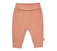 Sterntaler Hose aus Rippjersey - Bequeme Babyhose mit weichem Hosenbund und Bündchen am Beinabschluss - Mädchen Jogginghose - Schlupfhose - Babykleidung ab Geburt - lichtbraun - Größe 68