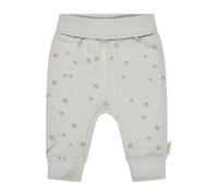 Sterntaler Hose aus Baumwolljersey mit Pfotenprint - Jungen - mit Komfortbund und weichem Beinbündchen - Silber, Größe 74