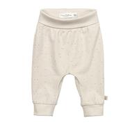 Sterntaler Babyhose Pünktchen Unisex mit Komfortbund - Hose für Baby aus Baumwolljersey mit Elasthan und Bündchen am Beinabschluss - Natur, 50
