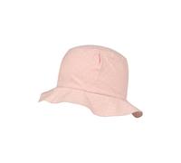 Sterntaler Hut Herzchen - Hut aus Viskose-Mischgewebe mit Herzchen-Print, gefüttert mit Bio-Baumwoll-Batist, weich und bequem, UV-Schutz 30 - Zartrosa, Größe 51