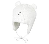 Sterntaler Plüschmütze mit Ohren Eisbär 47 natur