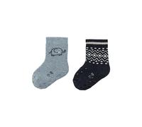 Sterntaler Unisex ABS Krabbelsocken DP Elefant, blau, 18