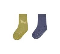 Sterntaler Jungen ABS Socken DP Krokodil, Moosgrün, 22 EU