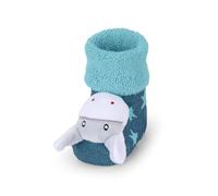 Sterntaler Jungen Baby Rasselsocken Esel Strumpfwaren, Mittelblau, 16 EU
