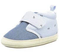 Sterntaler Jungen baby schoen Slipper, Blau Himmel 2301924, 17/18 EU